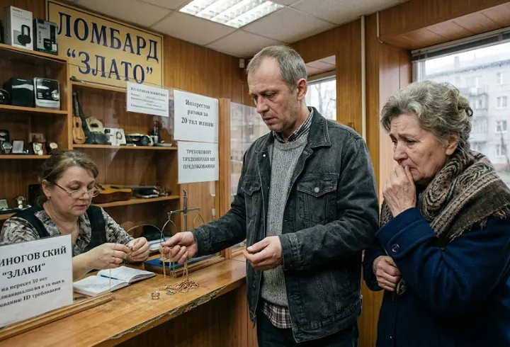 В Синявино сын сдал в ломбард украшения 74-летней матери